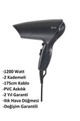 Resim BRİZ BR120 Çift Kademeli 1200 Watt Saç Kurutma Fön Makinesi 