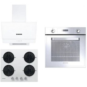 Resim Hoover 3051W - HVW6MW - HDG6C2GWTK Beyaz Cam Ankastre Set 