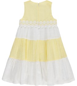 Resim Civil Girls Çiçek Dantelli 6-9 Yaş Elbise - Sarı - Sarı-Beyaz / 8-9 Yaş 