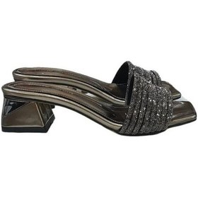 Resim Pierre Cardin Taşlı Dolgu Topuk Günlük Bayan Terlik 001 