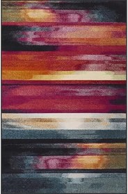 Resim Rovigo Dijital Baskı Yıkanabilir Kaymaz Taban Salon Halısı Rvg0413, Pembe, 100 x 200 