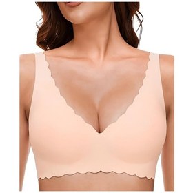 Resim Carla İthal Lazer Kesim Dikişsiz Çıkarılabilir Padli Destekli Rah Pudra 