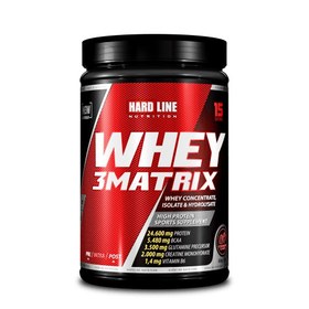 Resim Hardline Whey 3Matrix 454 Gr - Çilek 