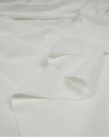 Resim Beyaz Renkte Jarse Kumaş 140x180cm-11078 