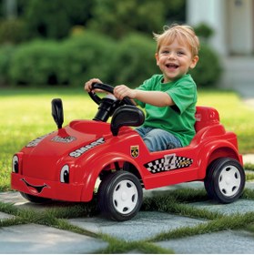 Resim TOHA Pedallı Bingit İlk Arabam - 3+Yaş Kas ve Motor Gelişim Destekleyici Binilebilir Oyuncak 
