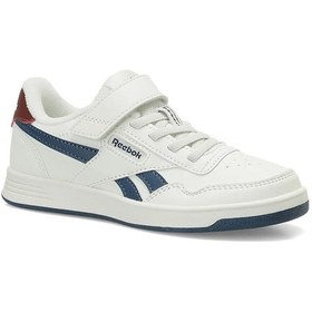 Resim Reebok 102277705 100245675 6m Court Advance Elastic Erkek Çocuk Klasik Sneaker Kırık Beyaz Kırık Beyaz 