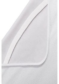 Resim Bebesi Sıvı Geçirmez Tek Kişilik Alezi 90x200 Cm Yatak Koruyucu Micro Kumaş Beyaz 