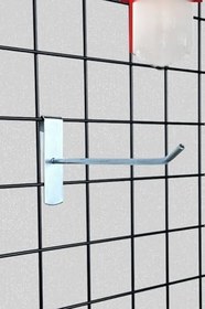 Resim Tel Pano Kancası 15 cm - Askı Kanca Raf Askısı Raf Aksesuar Tel Askı Çorap Kancası (50) 