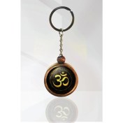 Resim Tahtakolik Om Ahşap Anahtarlık 