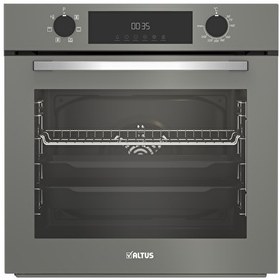 Resim Altus ALA 322 G 72 L Gri Ankastre Fırın 
