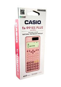 Resim Casio Hesap Makinası Bilimsel Fonksiyonlu Plus 2nd Edition 417 Pembe Fx991es Pembe 