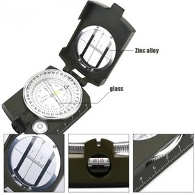 Resim Çok Fonksiyonlu Profesyonel Askeri Pusula 