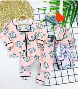 Resim ALFE FASHION Çiçek Detaylı Çocuk Pijama Takımı 