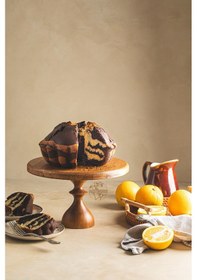 Resim Justwood 2 Li 2 Katlı Kek Stantı Ve 25/14 Cm Mummy Pasta Sunumluk 