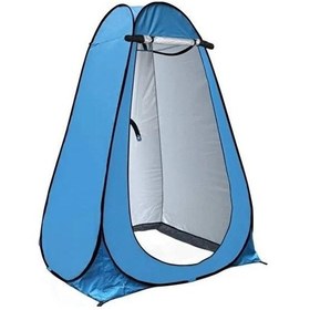 Resim Yekoutdoor Tam Otomatik Duş Ve Giyinme Çadırı 120 x 120 x 190 CM Çok Renkli 