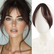 Resim Kadınlar için Saç Tıraş - Doğal Görünüm Düz Saçlar ile Kolay Klipsli Bağlantı, Günlük ve Resmi Saç Stili, Yapıştırma Gerektirmez, Parti, Ofis, Fotoğrafçılık için Hasar Gidermez Giyim - Tüm Beyaz Tonlar için Doğal Kahverengi Tonlar, Çok Yönlü Saç Parçası, Dikişsiz Karışım, Güvenli Bağlantı, Moda Aksesuarı, Yanaklar Kadınlar için, Saç Tıraş, Kadınlar için Saç Tıraş 
