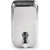 Resim Xinh 500 ml Paslanmaz Çelik Sıvı Sabun Dağıtıcı Duvara Monte Mutfak Banyo Dispenseri El Dezenfektanı Şampuan Losyon Pompası | Sıvı Sabunluk (Yurt Dışından) 