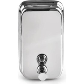 Resim Xinh 500 ml Paslanmaz Çelik Sıvı Sabun Dağıtıcı Duvara Monte Mutfak Banyo Dispenseri El Dezenfektanı Şampuan Losyon Pompası | Sıvı Sabunluk (Yurt Dışından) 