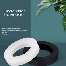 Resim 10/20/30/40/50 Adet Beyaz PVC Boru Conta - Sızdırmaz, Isıya ve Soğuğa Dayanıklı, Yüksek Kaliteli 3mm Kalınlıkta Dayanıklı Contalar, 1/2" Drenaj Bağlantıları İçin, Ev Tipi Tesisat ve DIY Projeler için Su Geçirmez 