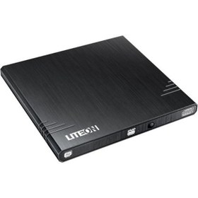 Resim LITE-ON DRW-EBAU108-11 8X USB 2.0 Slim Harici DVD Yazıcı Siyah 
