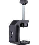 Resim Neevoyu Q-tipi Çok İşlevli Flaş Ve Batarya Tutucu, 3-45mm Ayarlanabilir Aralık, 2.5kg Yük Kapasitesi, 1/4" Ve 3/8" Montaj Delikleri 