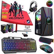 Resim XSR363 Intel Core i7 4770 24" 16 GB RAM 256 GB SSD 8 GB RX 580 Curved FreeDOS Masaüstü Oyun Bilgisayarı Xaser