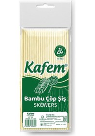 Resim Kafem Bambu Çöp Şiş 15 CM 100'lü 