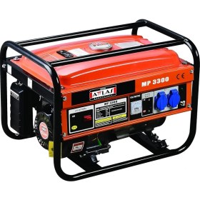 Resim Attlas MP 3300 Monofaze Benzinli Jeneratör 2700 W Güç ve 13 Saat Çalıştırma Süresi 