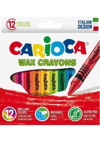 Resim Carioca Wax Pastel Boya 12'li 