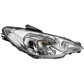 Resim Ayfar 303331 - Far Sinyal Sol Şeffaf P206 03-10 Elektrikli H7 H7 
