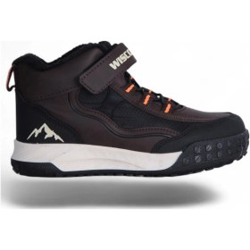 Resim Visco 064 Siyah-kahverengi Erkek Çocuk Kışlık Bot Ayakkabı Kahverengi 