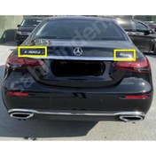 Resim EDEXPORT Mercedes E300d Ve 4matic Bagaj Yazısı Seti 2'li Paket 