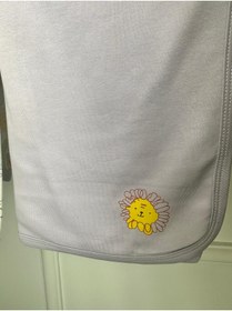 Resim ECCES BB Bebek Battaniyesi Desenli 2 adet %100 Pamuk Penye Battaniye 