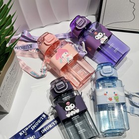 Resim 1 Adet Sanrio Sevimli Bardak - Pastel Pembe/Mor/Mavi, Sızdırmaz & Düşmeye Karşı Koruyucu Kapaklı, Ayarlanabilir Askılı, Kamp/Seyahat/Okul/Ofis İçin - Cinnamoroll, Melody, Pochacco Tasarımlı, Günlük Kullanım, Sağlam Yapı, Taşınabilir İçecek Kabı, Öğrenciler için Doğum Günü/Anneler Günü/Burs Hediyesi 