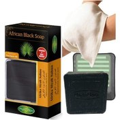 Resim Phytoflora Afrika Siyah Sabun 125 G + Sabunluk + Kese 