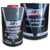 Resim 3B's Akrilik 4+1 Astar 2,5 Lt ( 3,75 kg Net ) Takım 