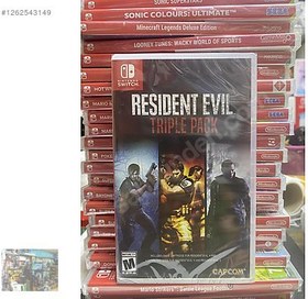Resim Resident Evil Triple Pack Nintendo Switch Oyun 