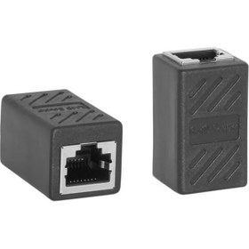 Resim Frısby Fa-6630A Rj45 Ara Barel Metal Konnektör 