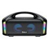 Resim Tribit Stormbox Blast 90W 30 Saat Oynatma Süresi IPX7 Su Geçirmez RGB Taşınabilir TWS Siyah Bluetooth Hoparlör 
