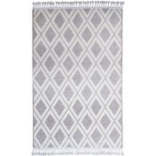 Resim MarkaEv Luxury Pamuk Halı - Bej - 150x230 cm 