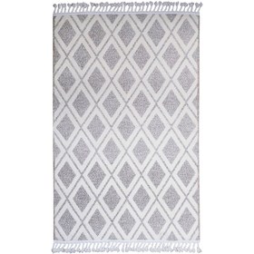 Resim MarkaEv Luxury Pamuk Halı - Bej - 150x230 cm 