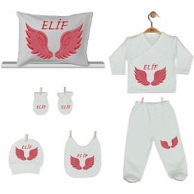 Resim Pia Baby Gl 2205 Isme Özel Yastık Battaniye Zıbın Set 