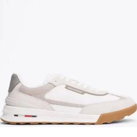 Resim Tommy Hilfiger Deri Cleat Klasik Spor Ayakkabı Çok Renkli 