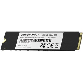 Resim Hikvision Desire P Hs-ssd-desıre-p/512 512gb 2500/1025mb/s Pcıe Nvme M.2 Ssd Disk 