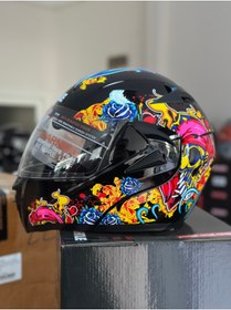 Resim JK20 Çene Açılır Motokaskk | Çelik Mekanizma / Güneş Gözlüğü / Çene Açılır Motosiklet Kaskı 