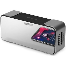 Resim Lenovo L022 Taşınabilir Bluetooth Hoparlör: 10w Hd Ses, Bass, Ayna Ve Uzun Pil Ömrü İle Ev/dış Mekan/seyahat İçin 