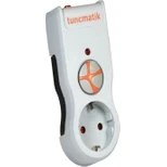 Resim Tunçmatik TSK5078 Tekli Beyaz Powersurge Akım Korumalı Priz 