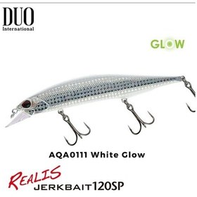 Resim Duo Realis Jerkbait 120SP AQA0111 White Glow 