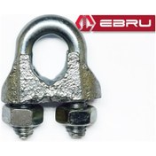 Resim Ebru Çelik Halat Bağlama, Düğüm, Klemens 10 Mm - 25 Adet 