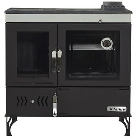 Resim Fanus Geniş Fırınlı Şömine Soba 